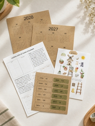 XPLANNER 2027 - Sổ tay lập kế hoạch 13 tháng