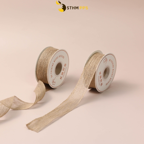 Ruy băng vải đay canvas cuộn 10m