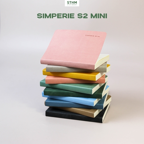 Sổ tay may chỉ bìa mềm PU Simperie S2mini