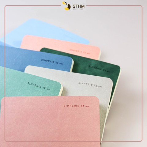 Sổ tay may chỉ bìa mềm PU Simperie S2mini