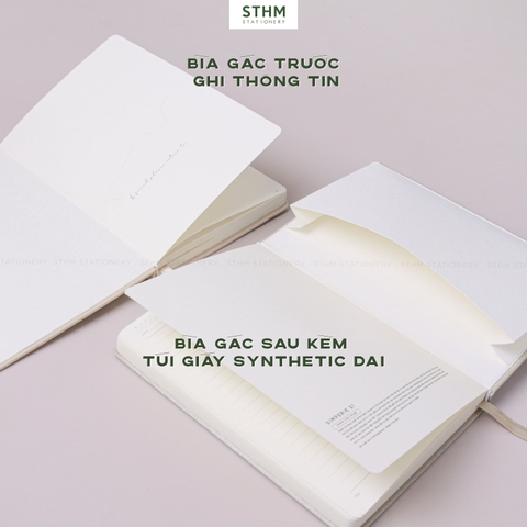 Sổ tay may chỉ bìa cứng PU Simperie S1 A5