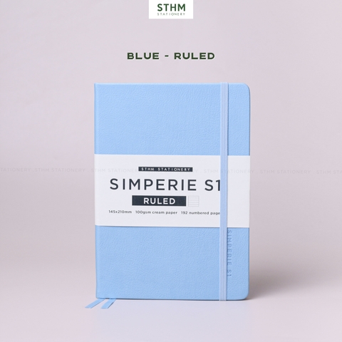 Sổ tay may chỉ bìa cứng PU Simperie S1 A5