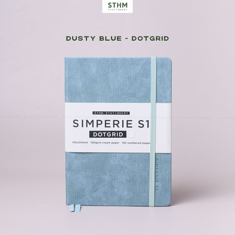 Sổ tay may chỉ bìa cứng PU Simperie S1 A5