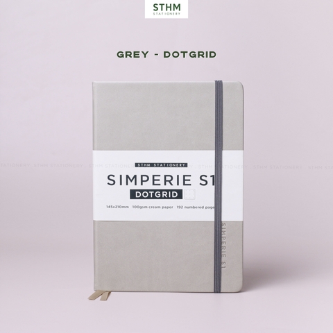 Sổ tay may chỉ bìa cứng PU Simperie S1 A5