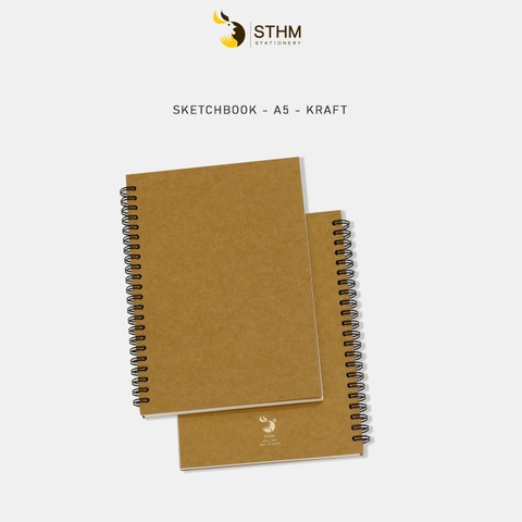 Sổ tay lò xo vẽ chì Sketchbook Basic