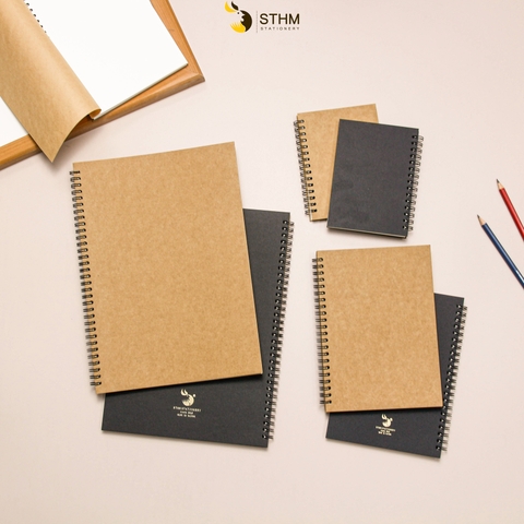 Sổ tay lò xo vẽ chì Sketchbook Basic