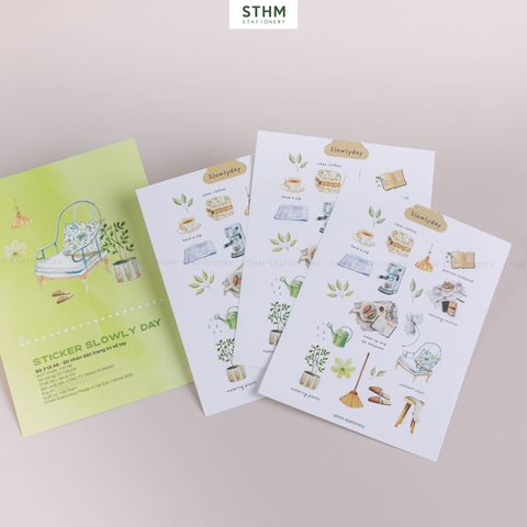 Giấy tự dính (sticker) A6 xấp 3 tờ