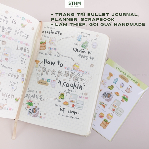 Giấy tự dính (sticker) A6 xấp 3 tờ