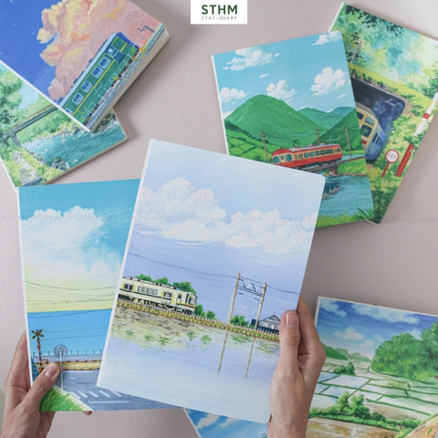 Tập may chỉ B5 giấy kem 80gsm 200trang