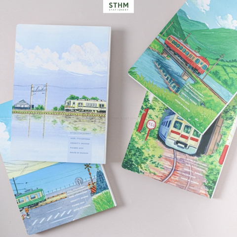 Tập may chỉ B5 giấy kem 80gsm 200trang