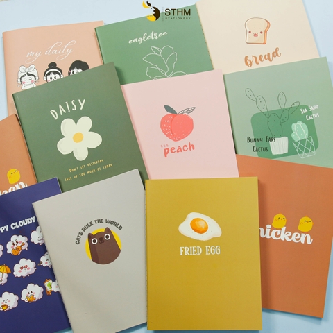 Combo 8 cuốn Tập vở A5 - Ruột ô ly giản lược