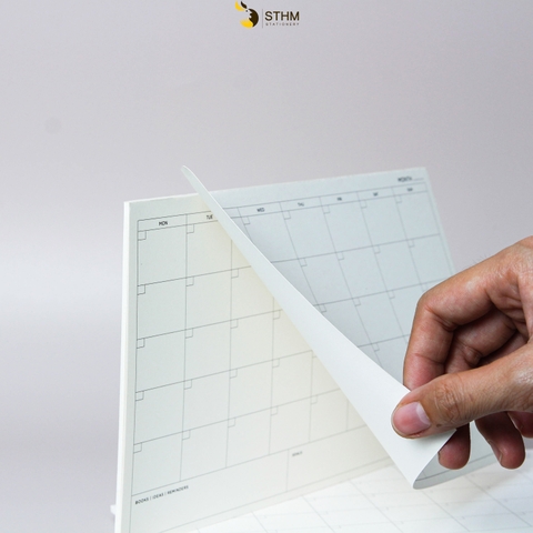 Tệp giấy kem 190gsm PLANNER A5