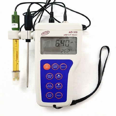 Máy đo pH, Nhiệt độ cầm tay Model: AD132 Hãng SX: Adwa Instruments – Hungary