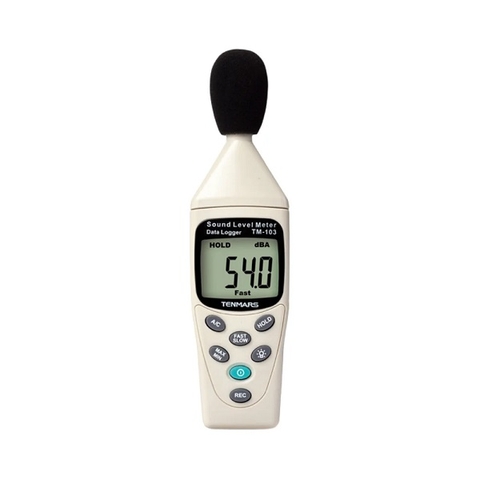 Máy đo ồn Sound level meter Model: TM-103 Hãng SX: Tenmars – Đài Loan