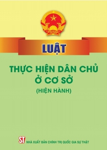 Luật Thực hiện dân chủ ở cơ sở