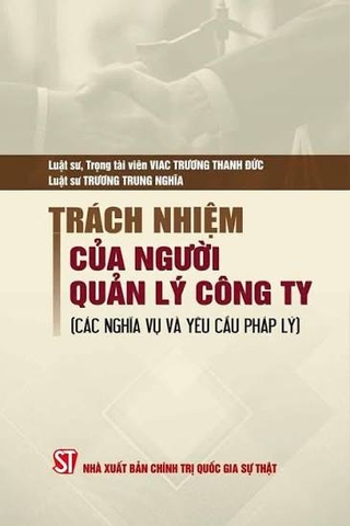 Trách nhiệm của người quản lý công ty (Các nghĩa vụ và yêu cầu pháp lý)
