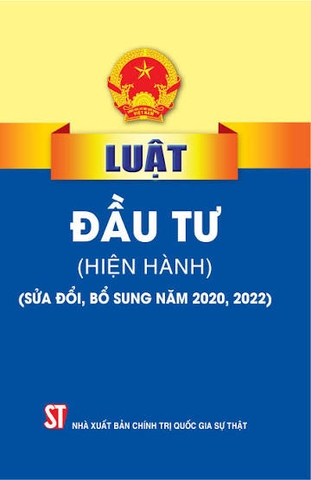 Luật Đầu tư công (hiện hành) (Sửa đổi, bổ sung năm 2020, 2022)