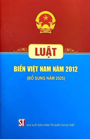 Luật Biển Việt Nam năm 2012 (bổ sung năm 2025)