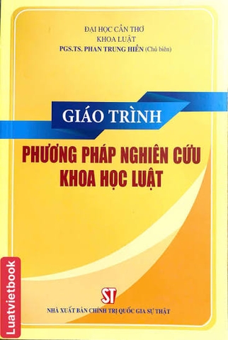 Giáo trình phương pháp nghiên cứu khoa học luật