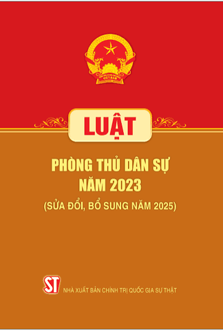 Luật Phòng thủ dân sự năm 2023 (sửa đổi, bổ sung năm 2025)