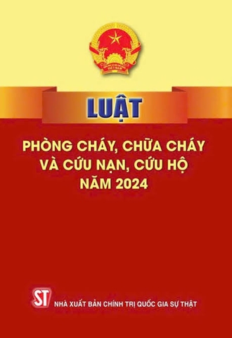 Luật Phòng cháy, chữa cháy và cứu nạn, cứu hộ năm 2024