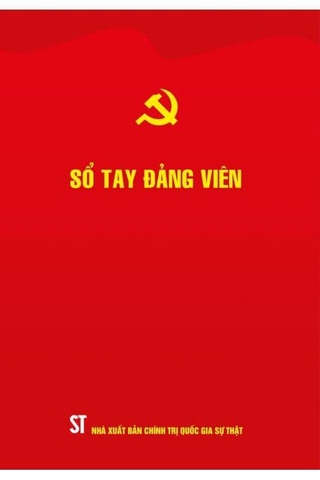 Sổ tay đảng viên (bìa mềm)