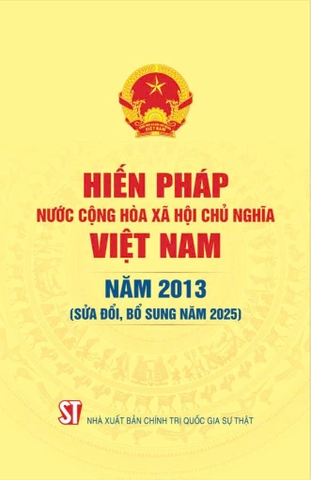 Hiến pháp nước Cộng hòa xã hội chủ nghĩa Việt Nam năm 2013 (Sửa đổi, bổ sung năm 2025)
