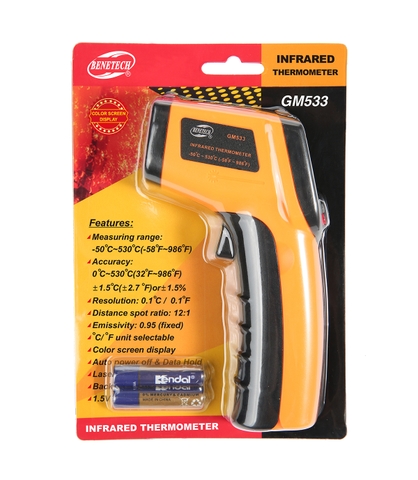 Nhiệt kế hồng ngoại GM533