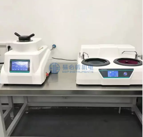 Máy ép gắn mẫu luyện kim tự động với hệ thống làm mát bằng nước