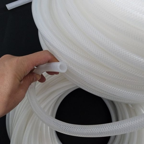 Ống Silicon Bện Sợi – Ống Lưới Silicon Chịu Nhiệt, Chịu Áp Cao
