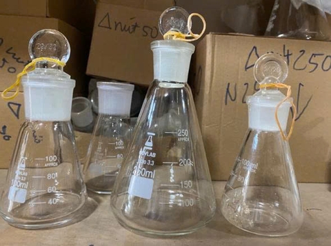 Bình tam giác có nút 100ml