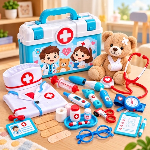 Bộ bác sĩ nhập vai cho bé