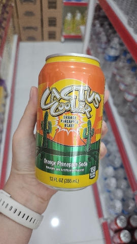 NƯỚC SODA CACTUS COOLER 
VỊ CAM DỨA