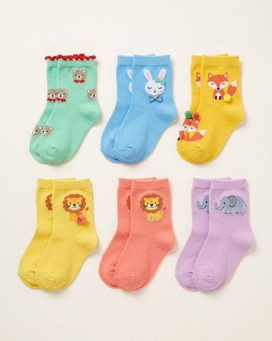 Set 5 đôi tất cotton