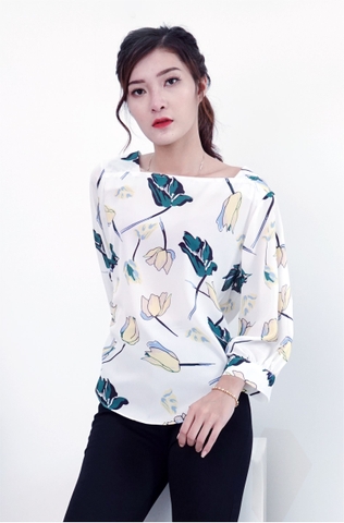 Áo Công Sở In Hoa AK 0620-245