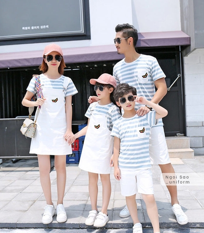 Áo đồng phục gia đình 4 người DPGD-0293