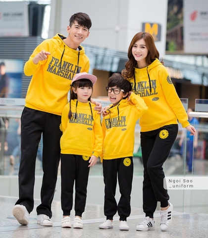 Áo đồng phục gia đình 4 người DPGD-0302