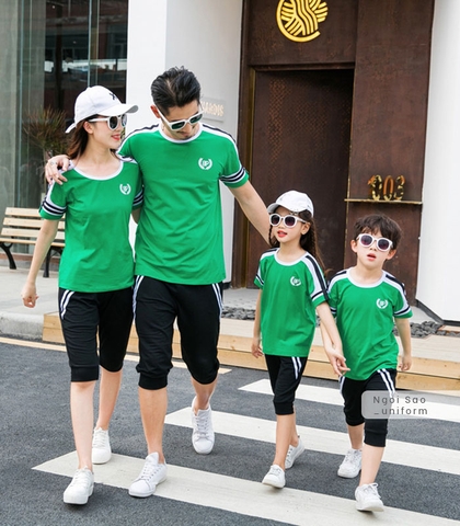 Áo đồng phục gia đình 4 người DPGD-0305