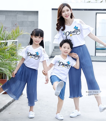 Áo đồng phục gia đình 4 người DPGD-0306