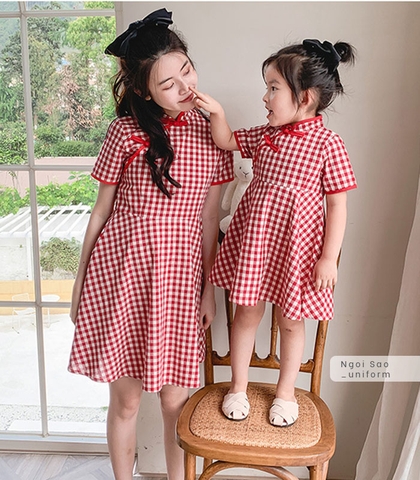 Áo đồng phục gia đình có cổ DPGD-0505