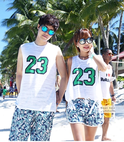 Áo thun đồng phục đi biển DPBI-0001
