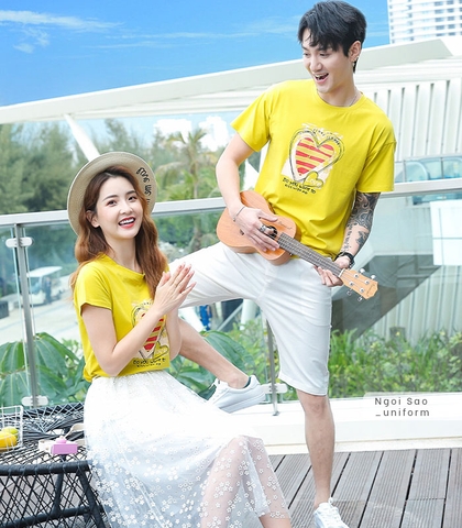 Áo thun đồng phục đi biển DPBI-0002