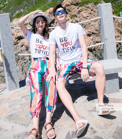 Áo thun đồng phục đi biển DPBI-0007