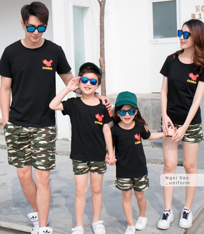 Áo thun đồng phục gia đình DPGD-0107