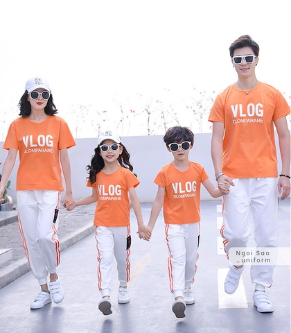 Áo thun đồng phục gia đình DPGD-0114