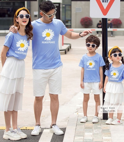 Áo thun đồng phục gia đình DPGD-0131