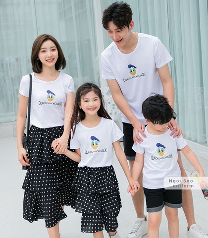 Đồng phục áo váy gia đình DPGD-0201