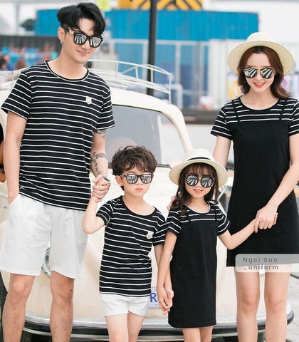 Đồng phục áo váy gia đình DPGD-0207
