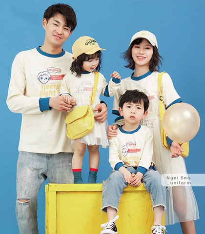 Đồng phục áo váy gia đình DPGD-0213