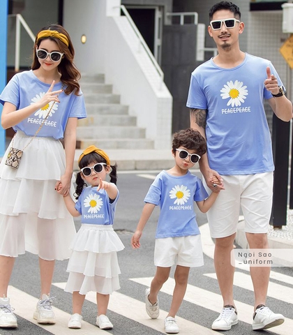 Đồng phục áo váy gia đình DPGD-0241